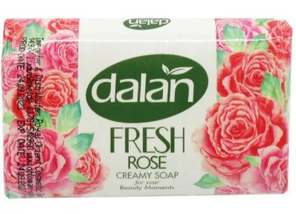 DALAN Frische Cremeseife mit Rosenaroma, 100g - Sanft & Feuchtigkeitsspendend TK Gruppe® Grosshandel 