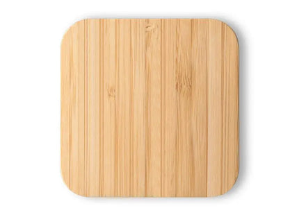DALTON Bambus Kabellose Ladestation - Naturfarben TK Gruppe® Grosshandel 