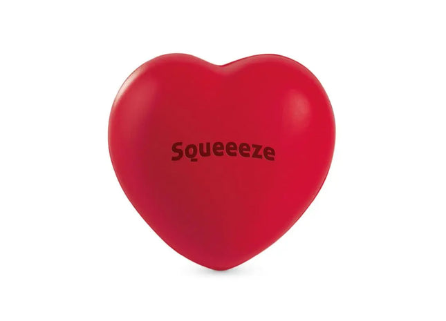 DEEP Stressabbau Herz, Beruhigendes Anti-Stress Spielzeug, Rotes Entspannungshelfer TK Gruppe® Grosshandel 