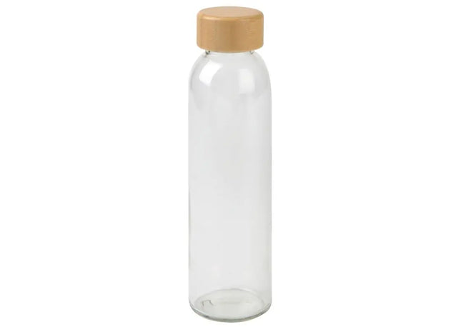 DEEPLY Elegante Glasflasche in Braun-Transparent - Stilvoll & Praktisch TK Gruppe® Grosshandel 