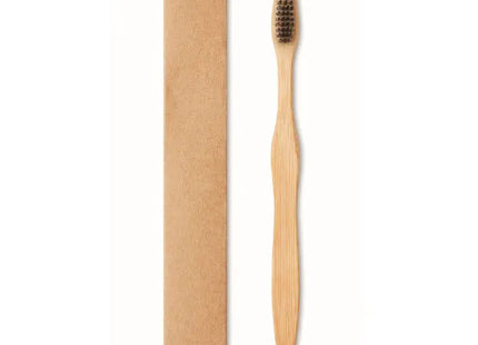 DENTOBRUSH Schwarze Bambus-Zahnbürste – Ökologisch & Stilvoll TK Gruppe® Grosshandel 