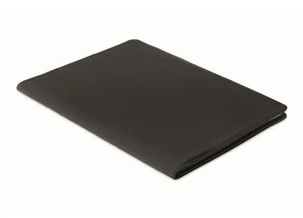 DIN A4 Mappe CASOVE aus 300D-RPET in Schwarz - Umweltbewusst & Modern TK Gruppe® Grosshandel 