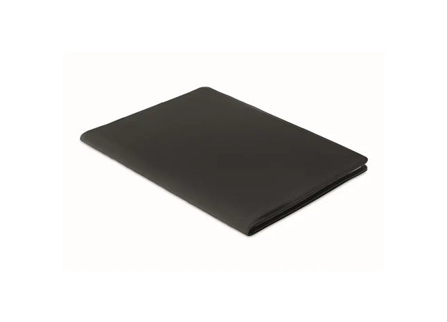 DIN A4 Mappe CASOVE aus 300D-RPET in Schwarz - Umweltbewusst & Modern TK Gruppe® Grosshandel 