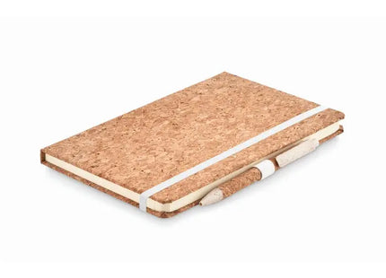 DIN A5 Kork Notizbuch SUBER SET in Beige - Stilvoll & Nachhaltig TK Gruppe® Grosshandel 
