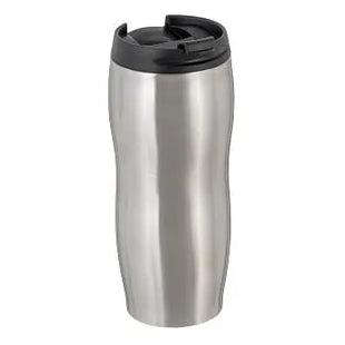DINTON Edelstahl Thermobecher - Silber, Elegant & Robust TK Gruppe® Grosshandel 