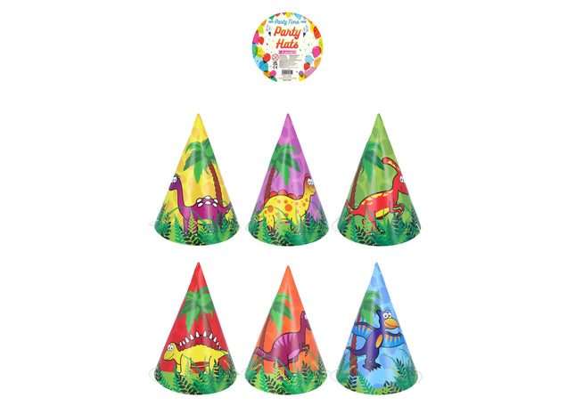 DIY Dinosaurier-Kegelhütte, 16,5 cm, Bausatz in 6 Varianten TK Gruppe® Grosshandel 
