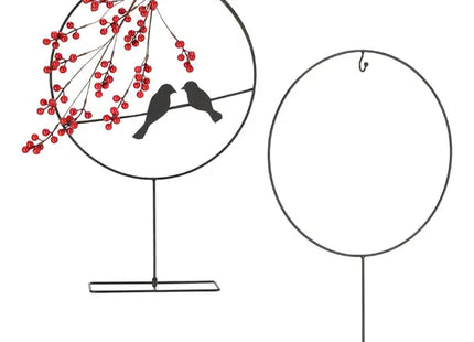 DIY Fußring Schwarz, Kleinformat, ca. 40x61cm - Einfache Montage, Moderne Heimdekoration TK Gruppe® Grosshandel 