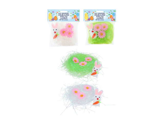 DIY-Osterdekorationsset – 5-teilig, 2 verschiedene Farben, Feiertags-Bastelset TK Gruppe® Grosshandel 