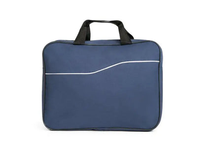 DOHA Kongressmappe aus 600D - Blau - Robust & Praktisch für Konferenzen TK Gruppe® Grosshandel 