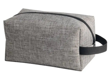 DONEGAL WASH Kulturtasche in Grau-Schwarz - Stilvoll & Robust, 100 Zeichen TK Gruppe® Grosshandel 