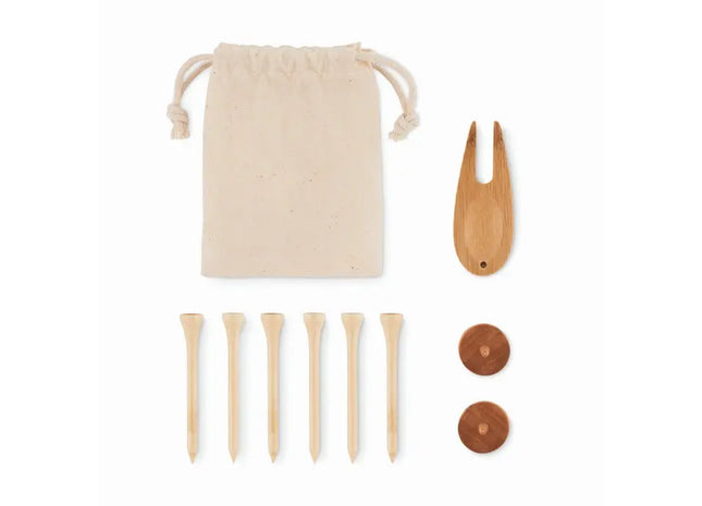 DORMIE Golf-Utility-Kit im eleganten Etui – Beige TK Gruppe® Grosshandel 