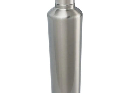 DRINQEO 770 ml Thermotrinkflasche, Silber-Schwarz TK Gruppe® Grosshandel 