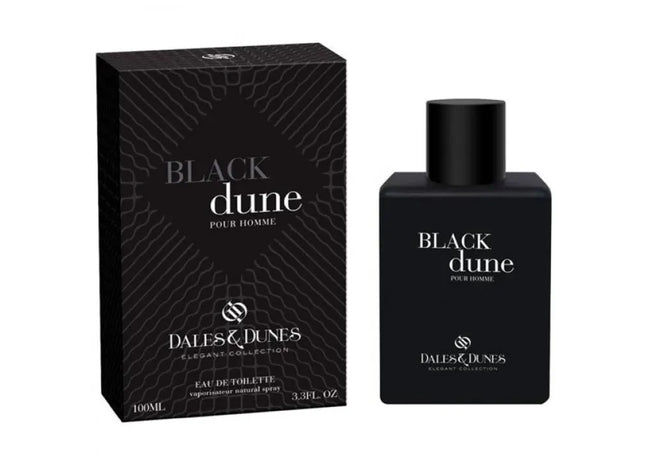 Dales & Dunes Black Dune 100ml EDT für Herren - Markanter, Geheimnisvoller Duft TK Gruppe® Grosshandel 