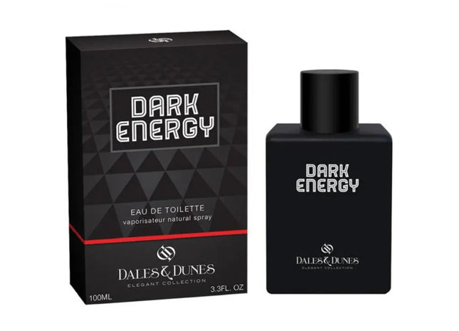 Dales & Dunes Dark Energy 100ml EDT für Herren - Intensiver, Geheimnisvoller Duft TK Gruppe® Grosshandel 