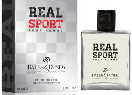 Dales & Dunes Real Sport 100ml EDT für Herren - Belebender, Sportlicher Duft TK Gruppe® Grosshandel 