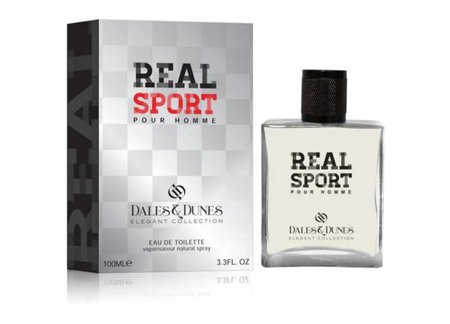 Dales & Dunes Real Sport 100ml EDT für Herren - Belebender, Sportlicher Duft TK Gruppe® Grosshandel 