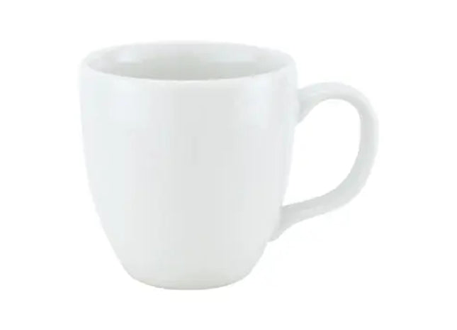 Dallas M Porzellanbecher, 210 ml – Elegantes Weiß & Modern TK Gruppe® Grosshandel 