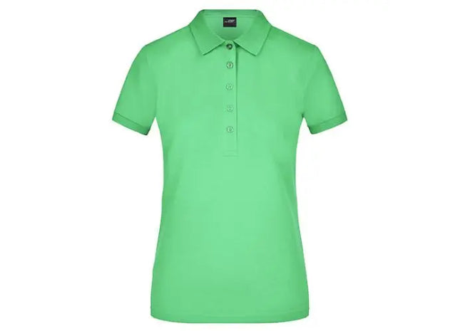 Damen Elastisches Polo Piqué - Eleganz und Funktionalität TK Gruppe® Grosshandel 