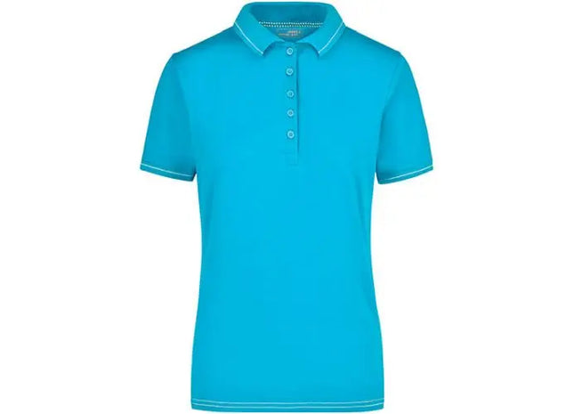 Damen Elastisches Poloshirt - Komfort trifft Stil TK Gruppe® Grosshandel 