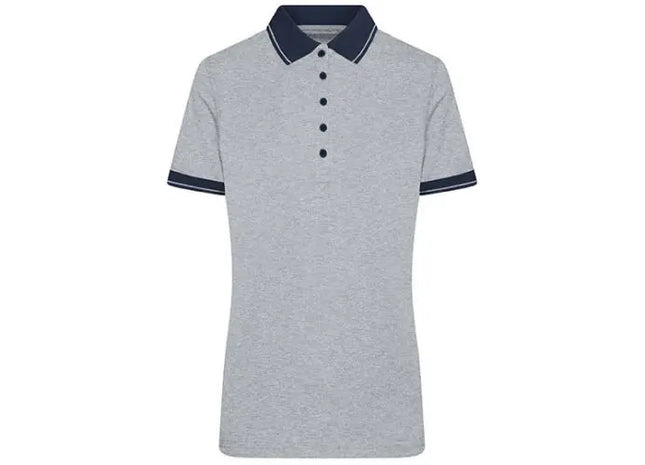 Damen Heather Polo - Moderner Look und Tragekomfort TK Gruppe® Grosshandel 