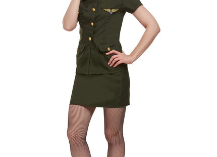 Damen Kostüm Militär, Erwachsene - Tarnuniform Für Fasching & Karneval TK Gruppe® Grosshandel 