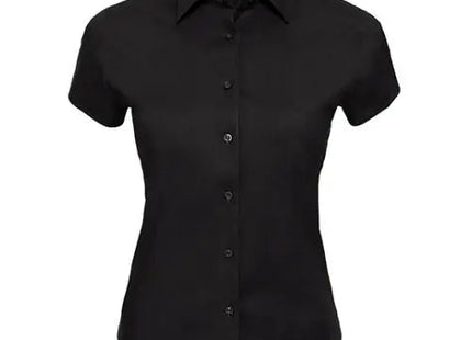 Damen Kurzarm Stretch-Hemd, Tailliert & Flexibel TK Gruppe® Grosshandel 
