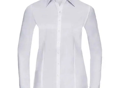 Damen Langarm-Hemd, Maßgeschneidert, Herringbone-Muster, Elegant TK Gruppe® Grosshandel 