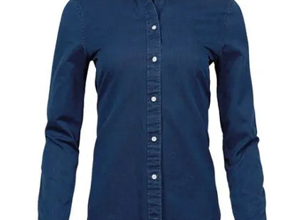 Damen Lässiges Twill-Hemd TK Gruppe® Grosshandel 