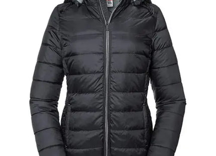 Damen-Nano-Jacke mit Kapuze, leicht und wasserabweisend TK Gruppe® Grosshandel 