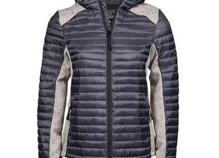 Damen Outdoor-Crossover-Jacke mit Kapuze: Stilvoll, Funktional & Wetterfest Sportliche Übergangsjacken TK Gruppe® Grosshandel 
