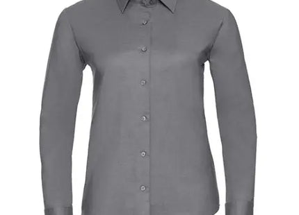 Damen Oxford-Hemd Langarm, Klassisch & Elegant, Vielseitig Einsetzbar TK Gruppe® Grosshandel 