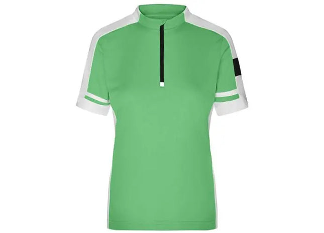 Damen-Radshirt mit Halbreißverschluss – Stil & Funktionalität auf Touren TK Gruppe® Grosshandel 