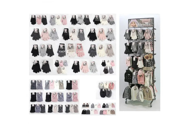 Damen-Winterkollektion, 240 Teile auf Metallständern – Eleganz & Funktionalität TK Gruppe® Grosshandel 