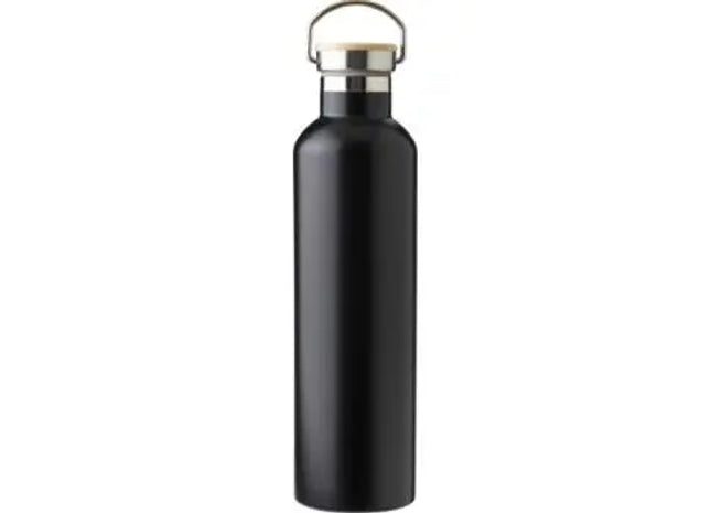 Damien Doppelwandige Isolierflasche aus Edelstahl, 500ml - Mattschwarz TK Gruppe® Grosshandel 