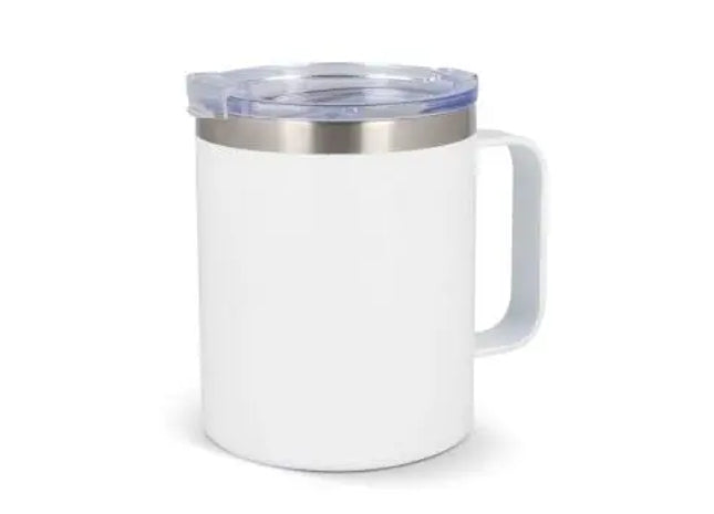 Danube Thermobecher mit Deckel, 350ml, Reinweiß TK Gruppe® Grosshandel 