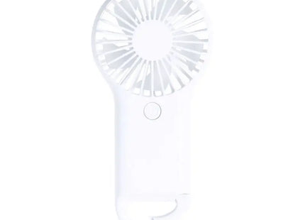 Dayane Handlicher Elektroventilator, Tragbar und Kompakt, Farbe Weiß, Ideal für Unterwegs TK Gruppe® Grosshandel 