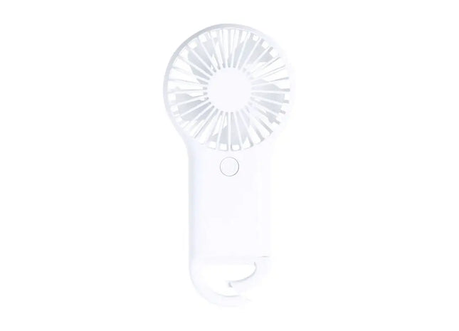 Dayane Handlicher Elektroventilator, Tragbar und Kompakt, Farbe Weiß, Ideal für Unterwegs TK Gruppe® Grosshandel 