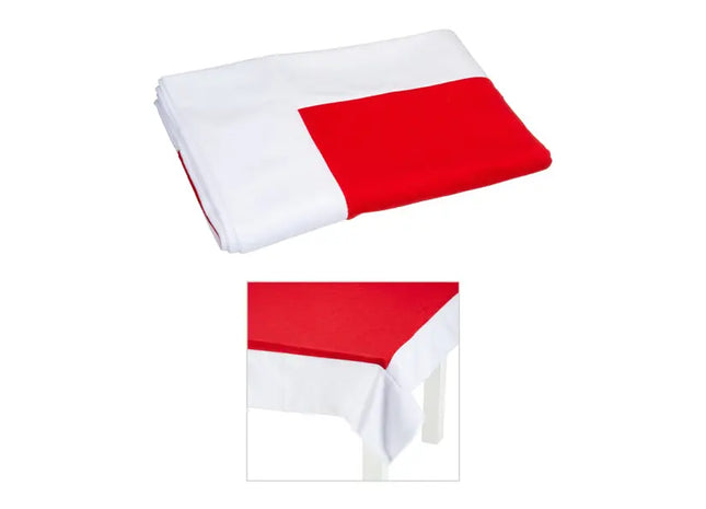 Tischdecke/Decke Santa, 190x150 cm - Festliche Dekoration für Tisch oder Sofa TK Gruppe® Grosshandel 