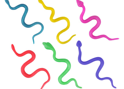 Dehnbarer Spielzeug-Schleim, 20cm, 6 verschiedene Farben, Packung mit 6 Stück TK Gruppe® Grosshandel 