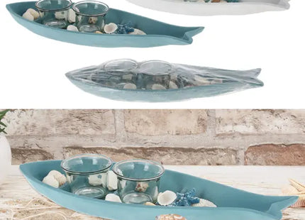 Deko Holzpaddel, 60cm – Stilvolles Holzpaddel | Kreatives Dekorationspaddel für Maritim-Thema TK Gruppe® Grosshandel 