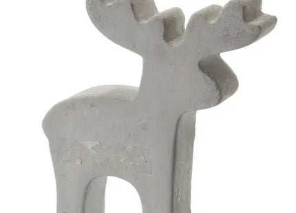 Deko Rentier Urban Xmas - S, 11cm - Stilvolle und Moderne Weihnachtsdekoration TK Gruppe® Grosshandel 
