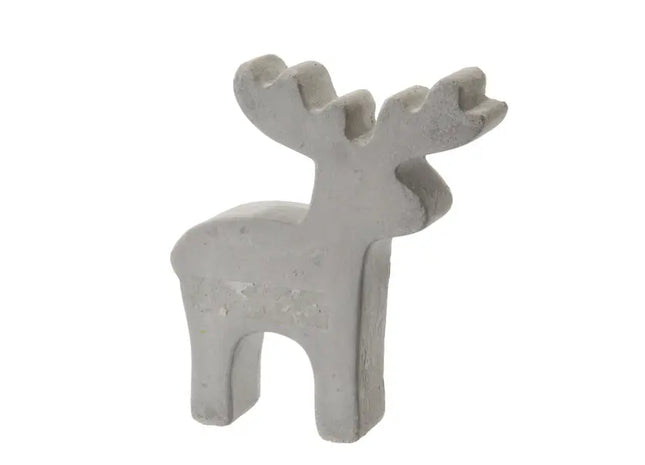 Deko Rentier Urban Xmas - S, 11cm - Stilvolle und Moderne Weihnachtsdekoration TK Gruppe® Grosshandel 