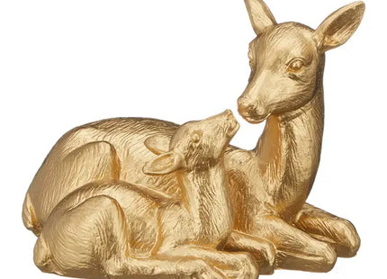 Dekorative Rehfamilie Figurenset, ca. 13 cm Höhe TK Gruppe® Grosshandel 