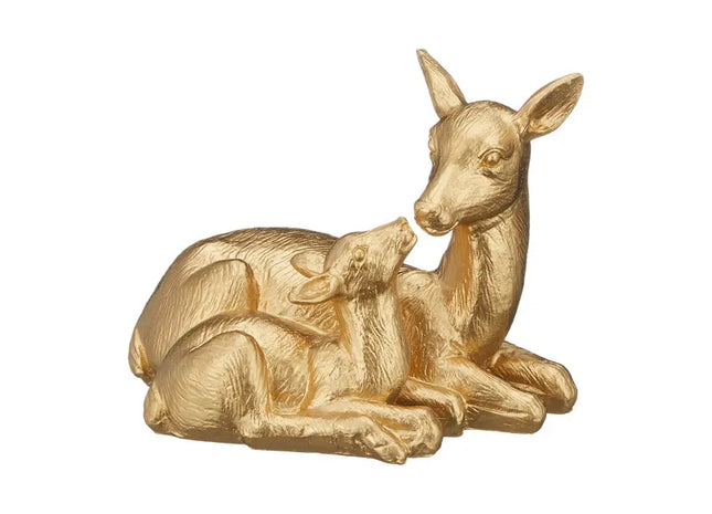 Dekorative Rehfamilie Figurenset, ca. 13 cm Höhe TK Gruppe® Grosshandel 