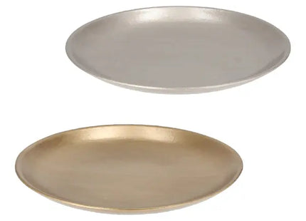Dekorative Teller, 2er-Set, Durchmesser ca. 28cm - Elegante Wohnaccessoires TK Gruppe® Grosshandel 