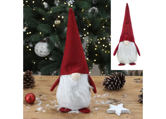 Dekorativer Garten-Wichtel, 33cm Hoch, Handbemalt, Robust TK Gruppe® Grosshandel 