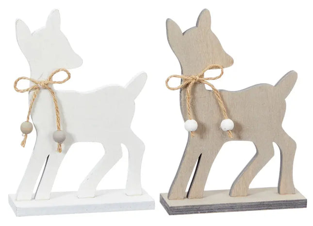 Dekoratives Rehkitz, 10 cm hoch - Charmante Walddeko für Zuhause und saisonale Displays TK Gruppe® Grosshandel 