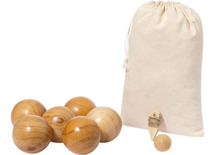 Delero Petanque-Spielset - Natur: Traditioneller Spaß für Familien und Freunde TK Gruppe® Grosshandel 