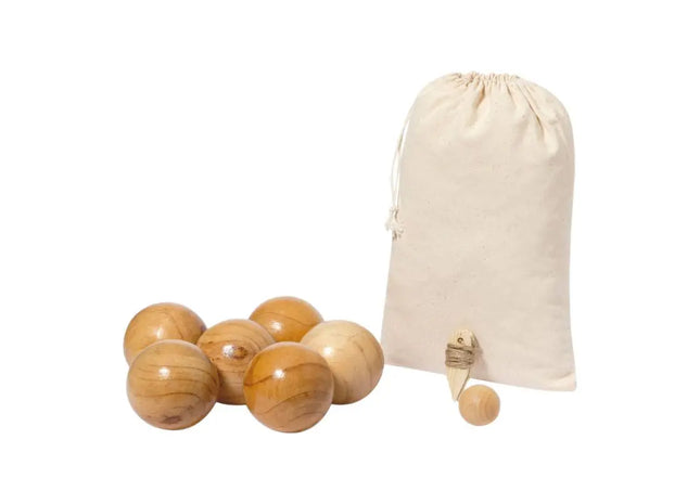 Delero Petanque-Spielset - Natur: Traditioneller Spaß für Familien und Freunde TK Gruppe® Grosshandel 