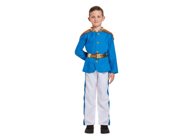 Deluxe Prinzenkostüm Für Jungen, Größe M (7-9 Jahre) - Königliches Kinderoutfit TK Gruppe® Grosshandel 